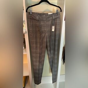 Express Plaid Women's Belted Pants